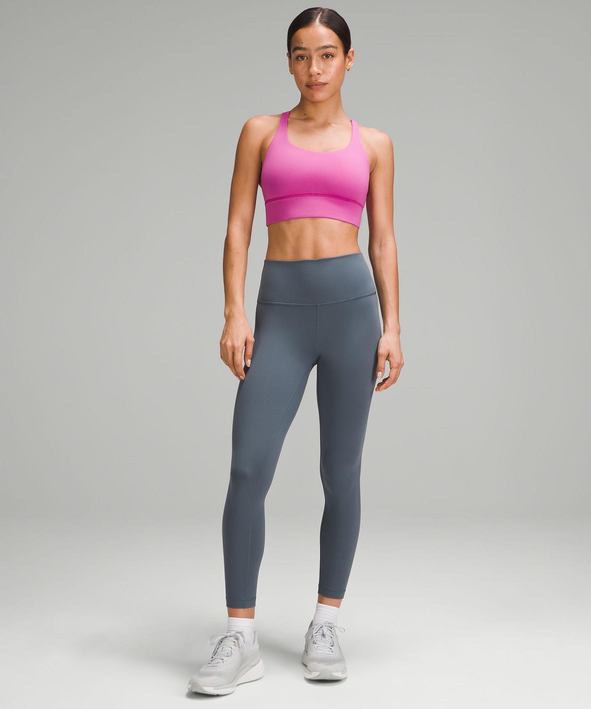 Lululemon Energy Longline Sports BH Dame Rosa | NO_LuLu84978