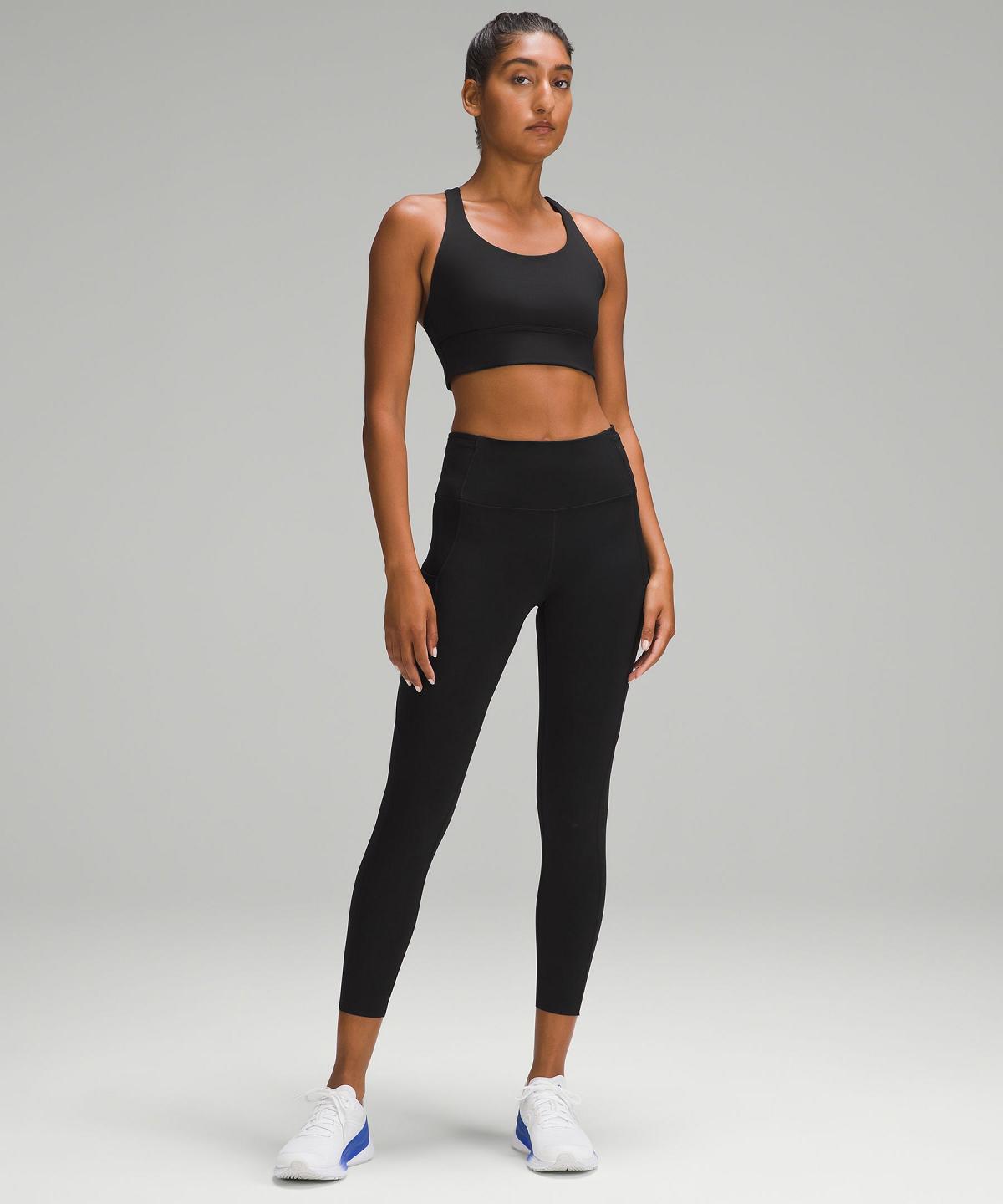 Lululemon Fast and Free High-Rise Tight 25" Leggings Dame Svarte | NO_LuLu41577