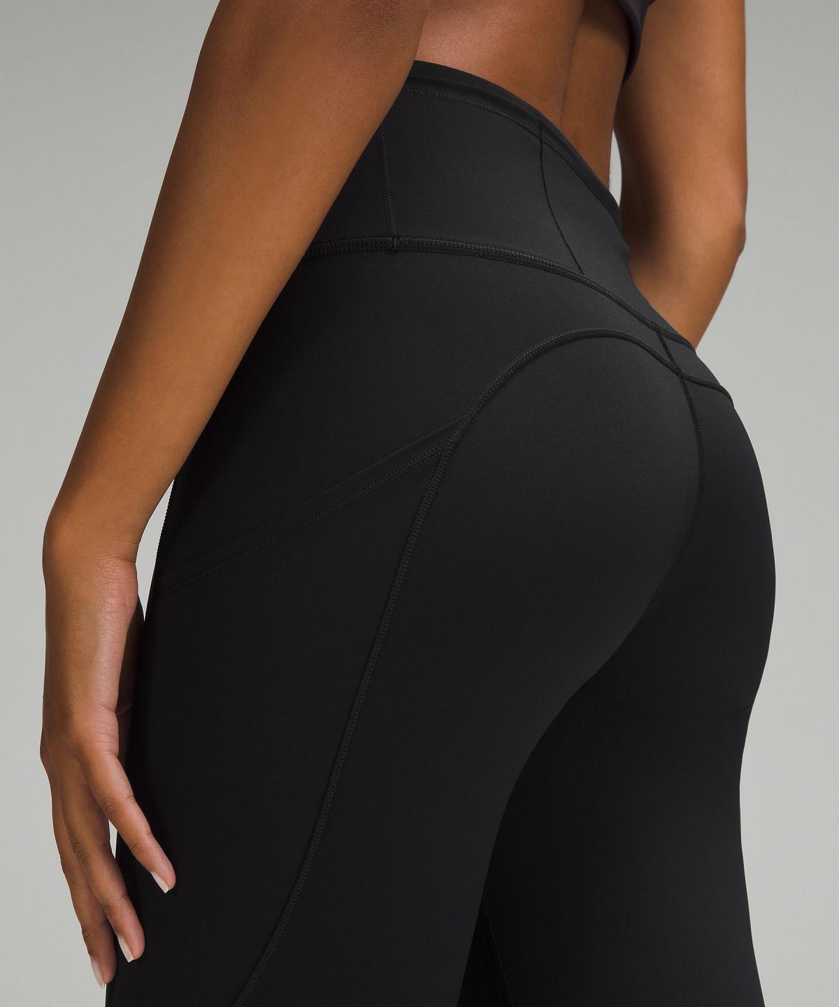 Lululemon Fast and Free High-Rise Tight 25" Leggings Dame Svarte | NO_LuLu41577