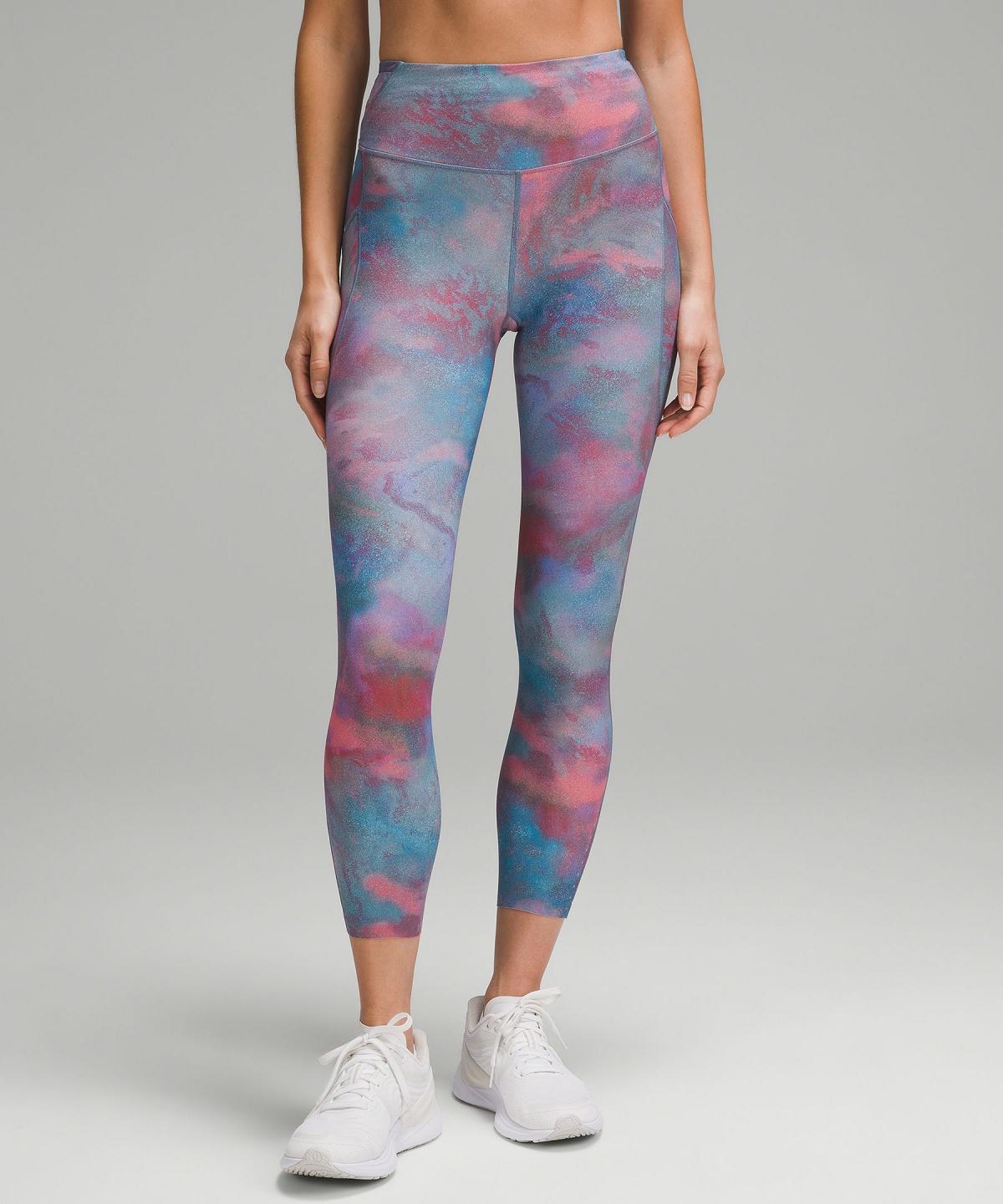 Lululemon Fast and Free High-Rise Tight 25” Pockets Leggings Dame Multicolor | NO_LuLu57211