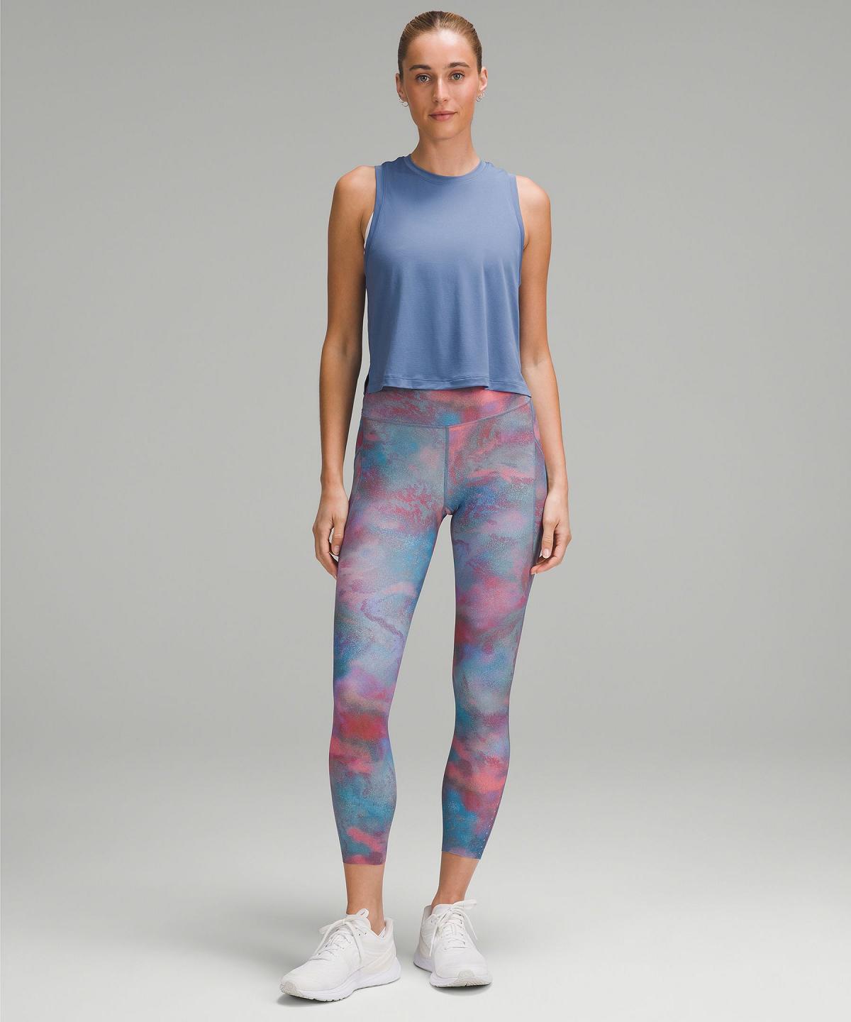 Lululemon Fast and Free High-Rise Tight 25” Pockets Bukse Dame Multicolor | NO_LuLu52705