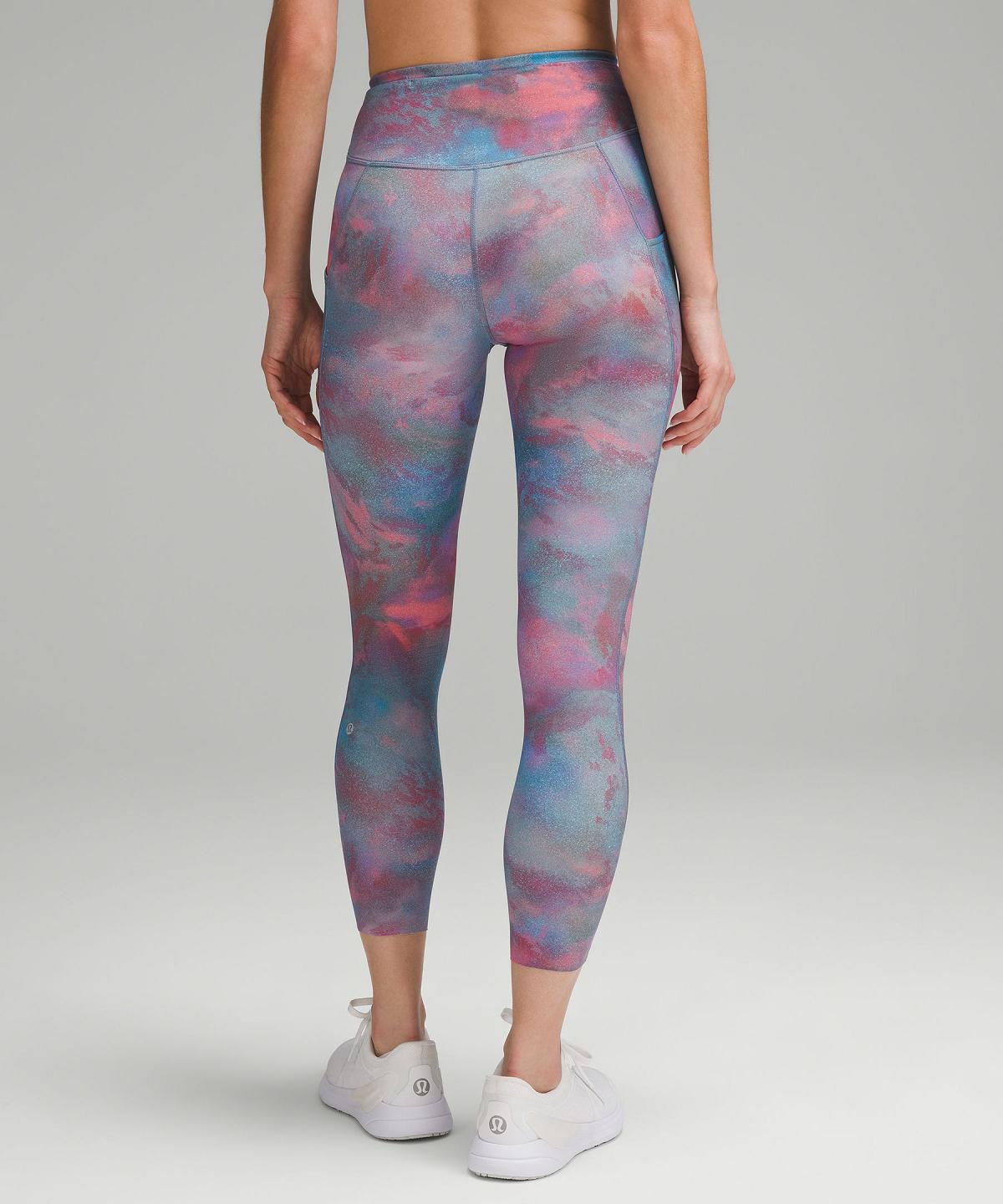 Lululemon Fast and Free High-Rise Tight 25” Pockets Bukse Dame Multicolor | NO_LuLu52705