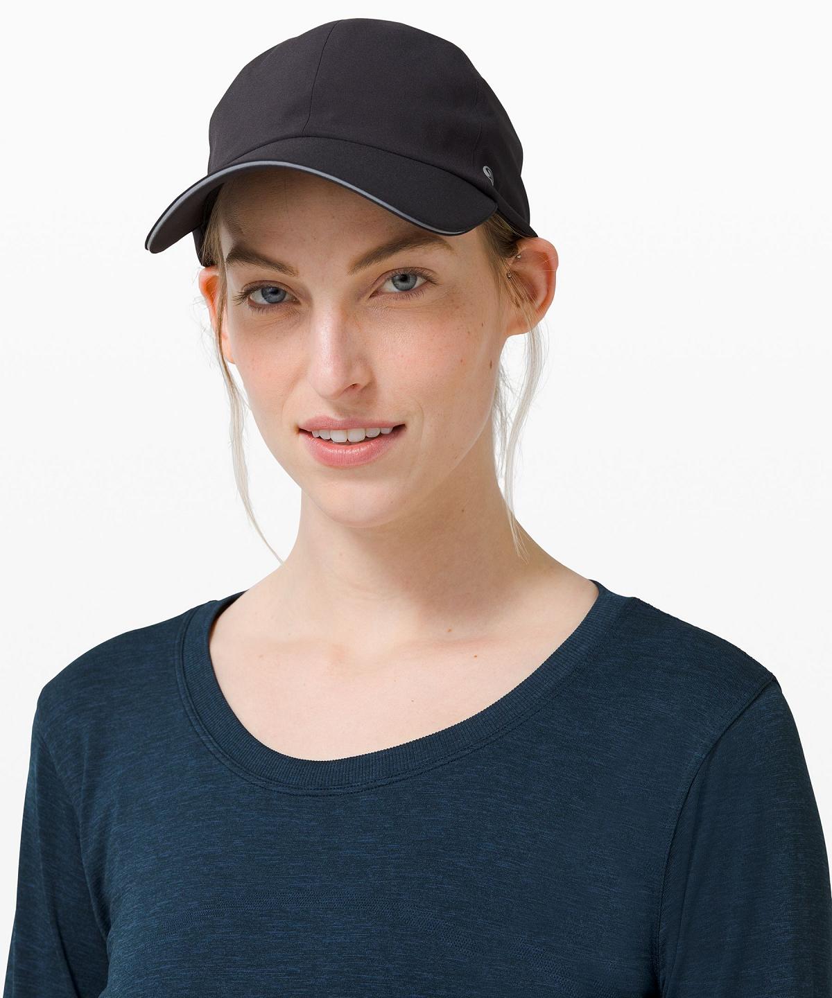 Lululemon Fast and Free Running Hatt Dame Svarte | NO_LuLu48299