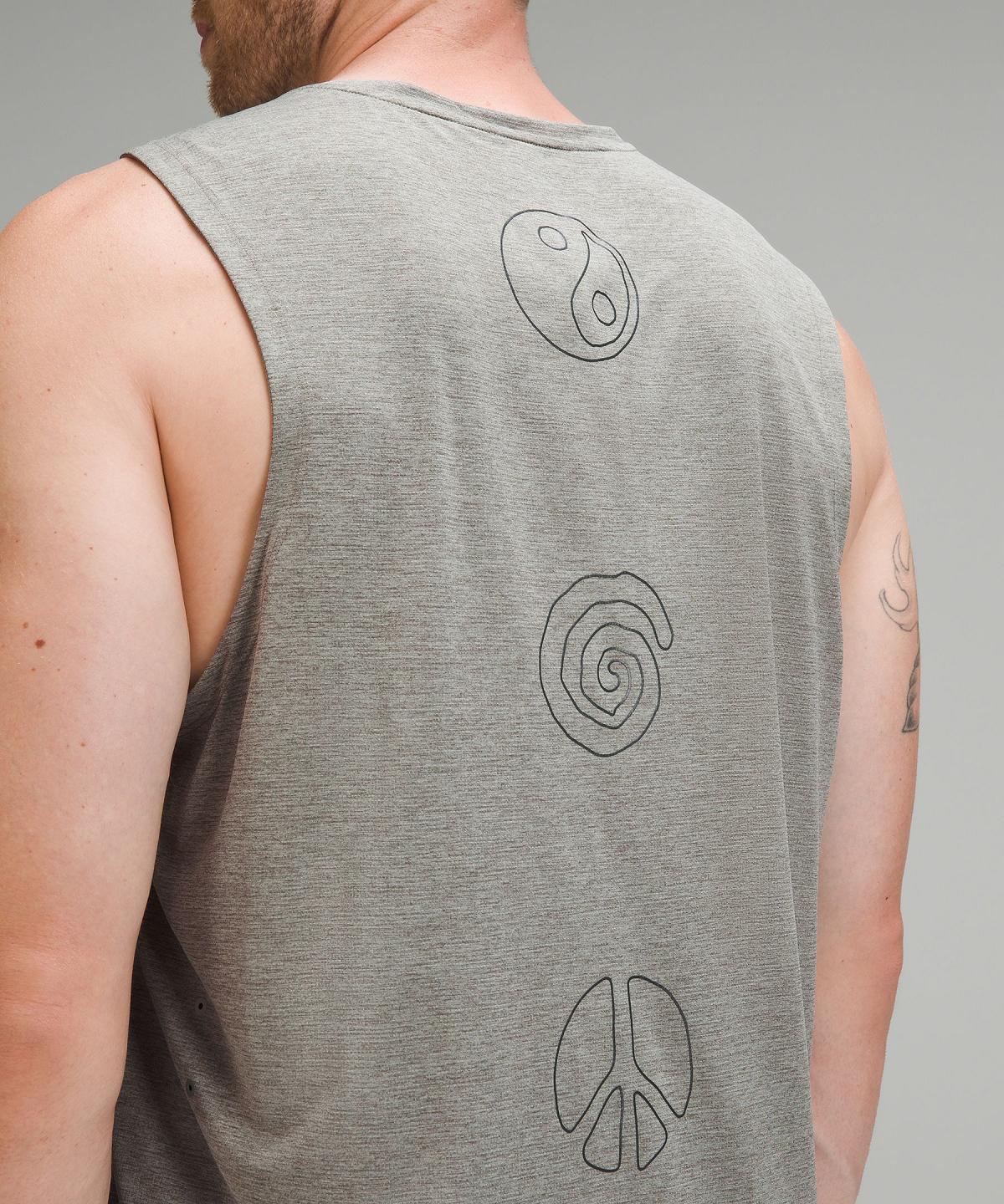 Lululemon Fast and Free Trail Running Tank Top Skjorte Herre Grå | NO_LuLu48789