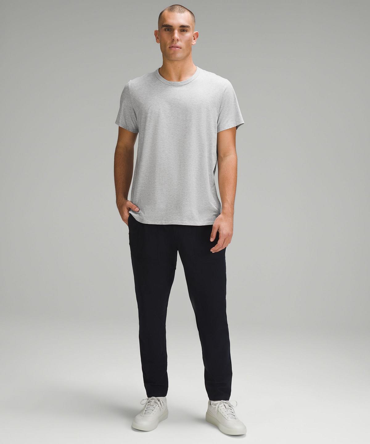 Lululemon Fundamental T-Shirt Skjorte Herre Sølv | NO_LuLu68893