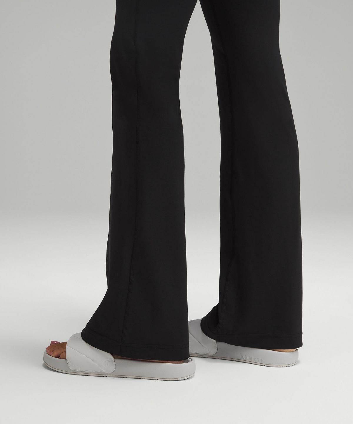 Lululemon Groove High-Rise Flared Pant with Pockets 32.5" Leggings Dame Svarte | NO_LuLu28756