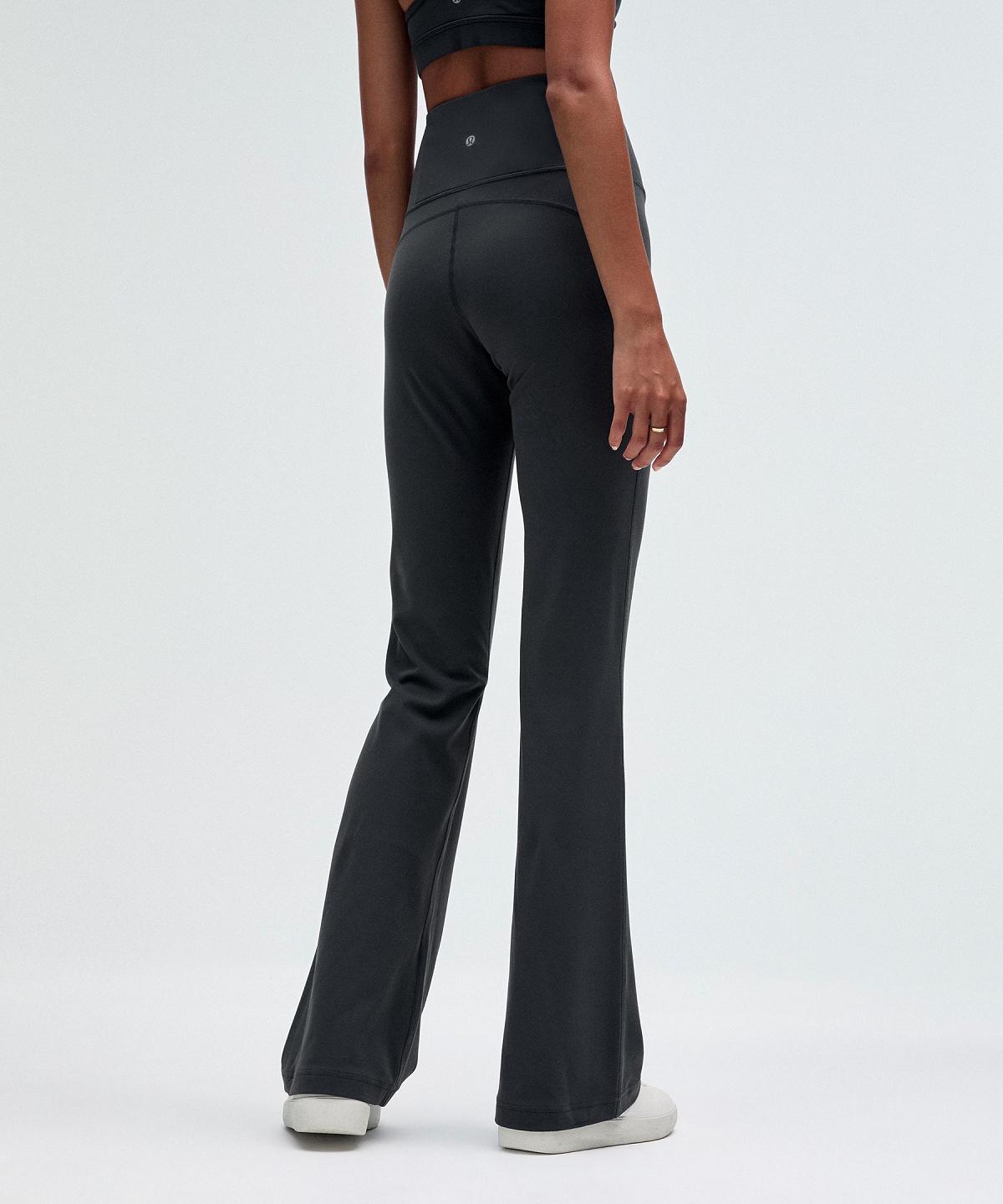 Lululemon Groove Nulu Super-High-Rise Flared Pant Leggings Dame Dyp Grå | NO_LuLu15484