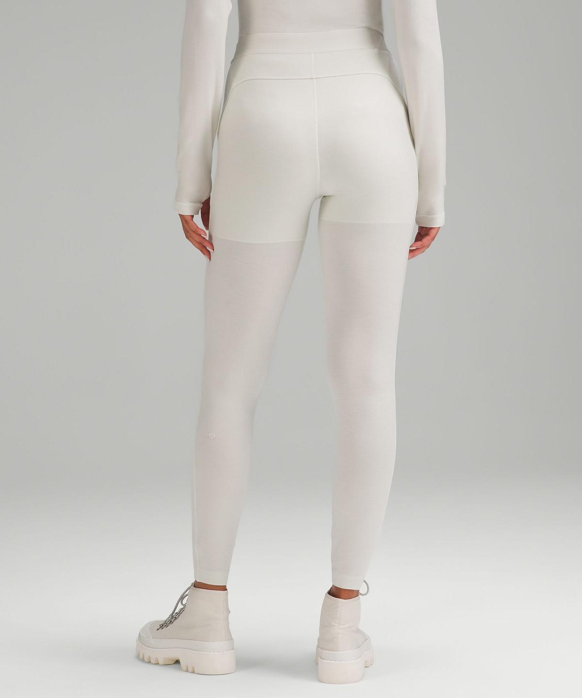 Lululemon High-Rise Base Layer Tight 28" Leggings Dame Hvite | NO_LuLu42567