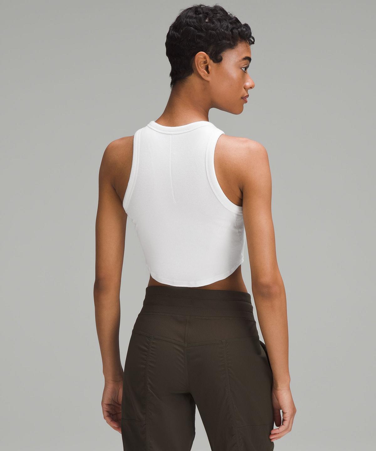 Lululemon Hold Tight Cropped Skjorte Dame Hvite | NO_LuLu45964