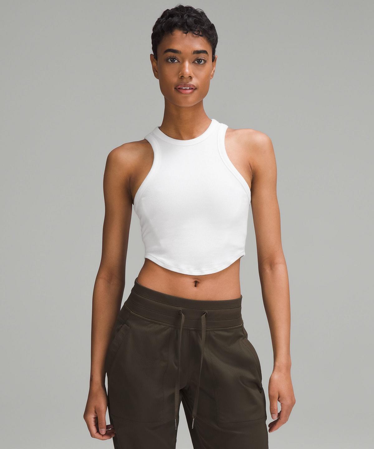 Lululemon Hold Tight Cropped Skjorte Dame Hvite | NO_LuLu45964