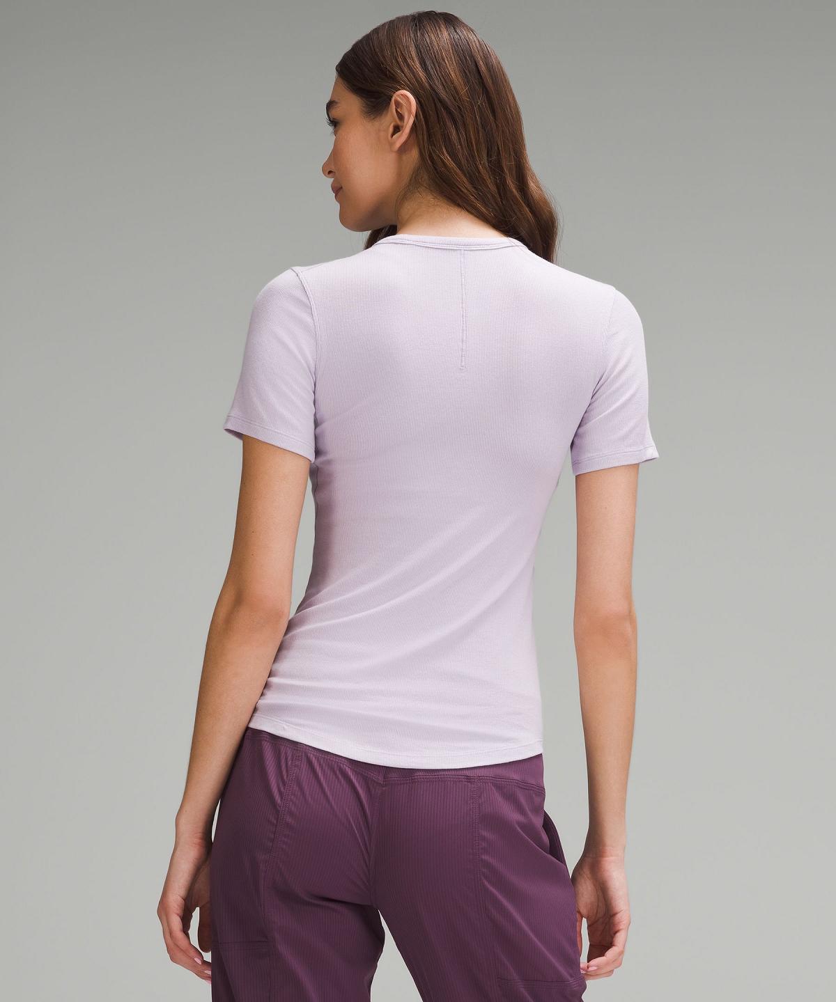 Lululemon Hold Tight Short-Sleeve T-skjorte Dame Lilla | NO_LuLu48874