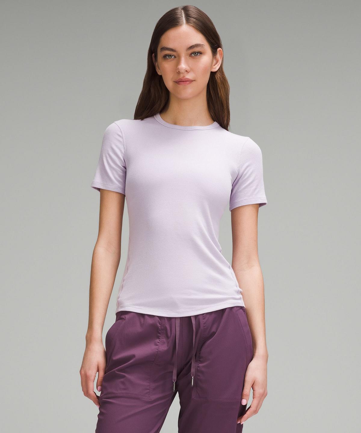 Lululemon Hold Tight Short-Sleeve T-skjorte Dame Lilla | NO_LuLu48874