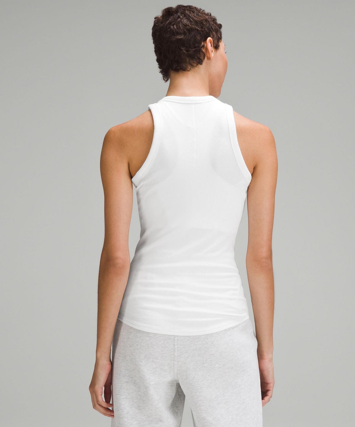 Lululemon Hold Tight Tank Top Dame Hvite | NO_LuLu93901