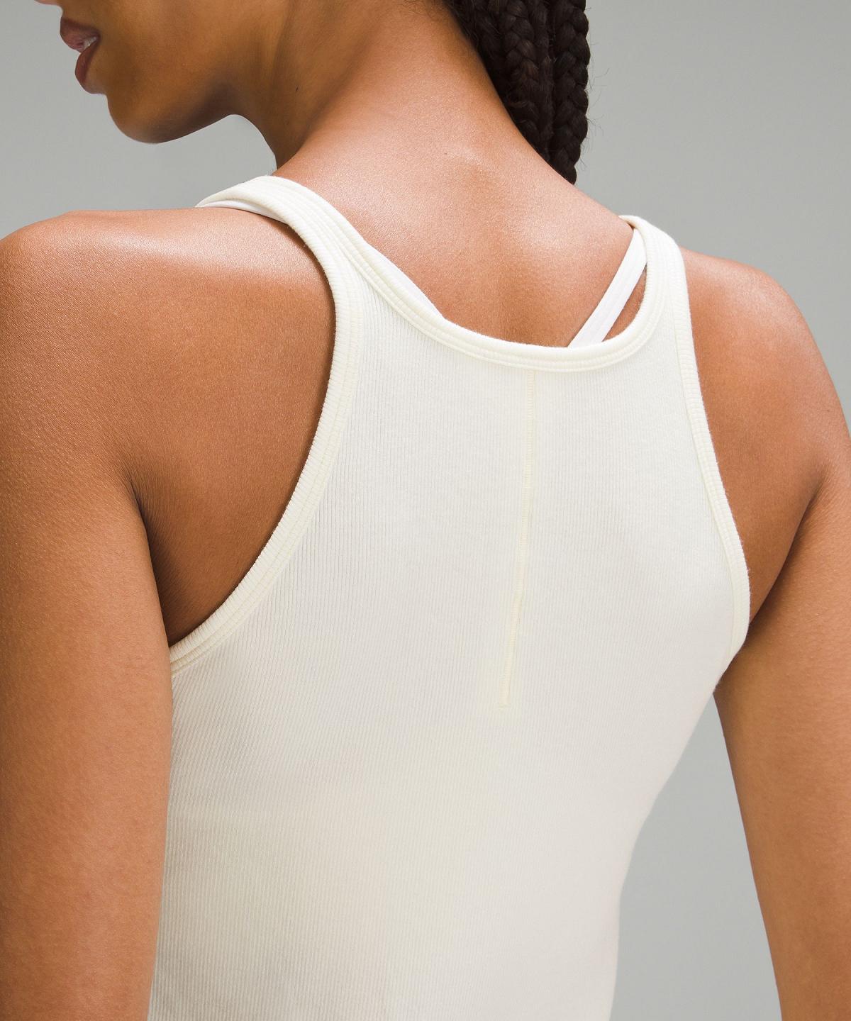 Lululemon Hold Tight Thin Strap Racerback Skjorte Dame Hvite | NO_LuLu42022