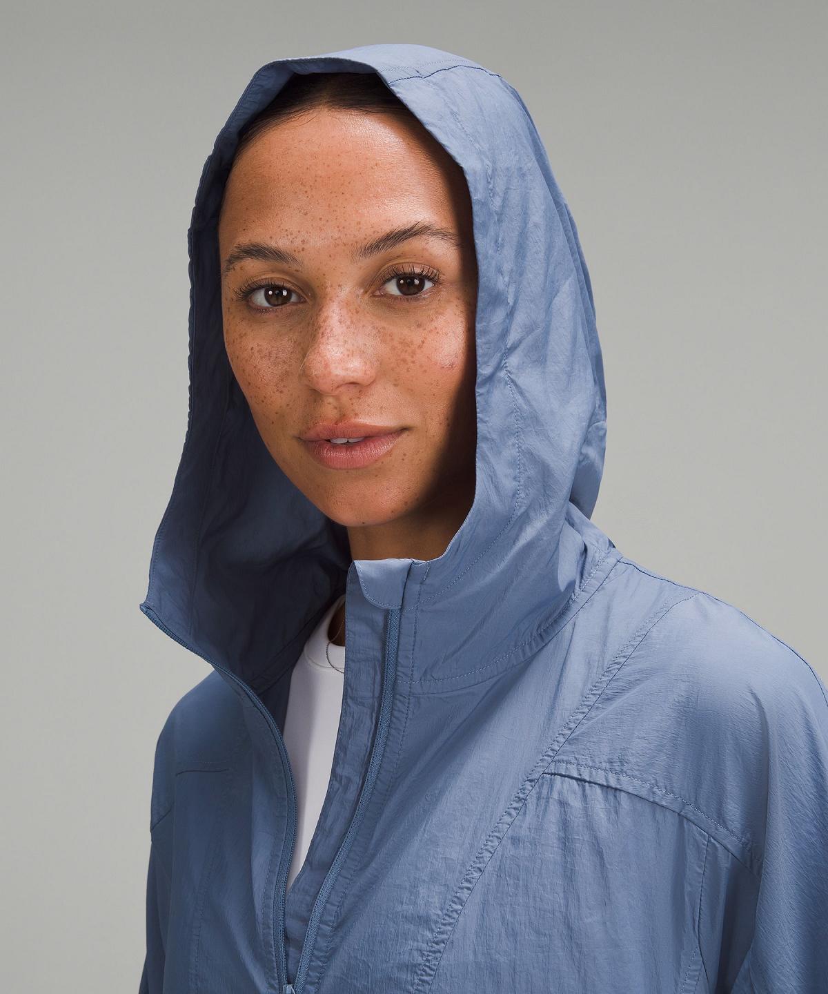 Lululemon Hood Lite Jakker Og Jakker Dame Blå | NO_LuLu33166