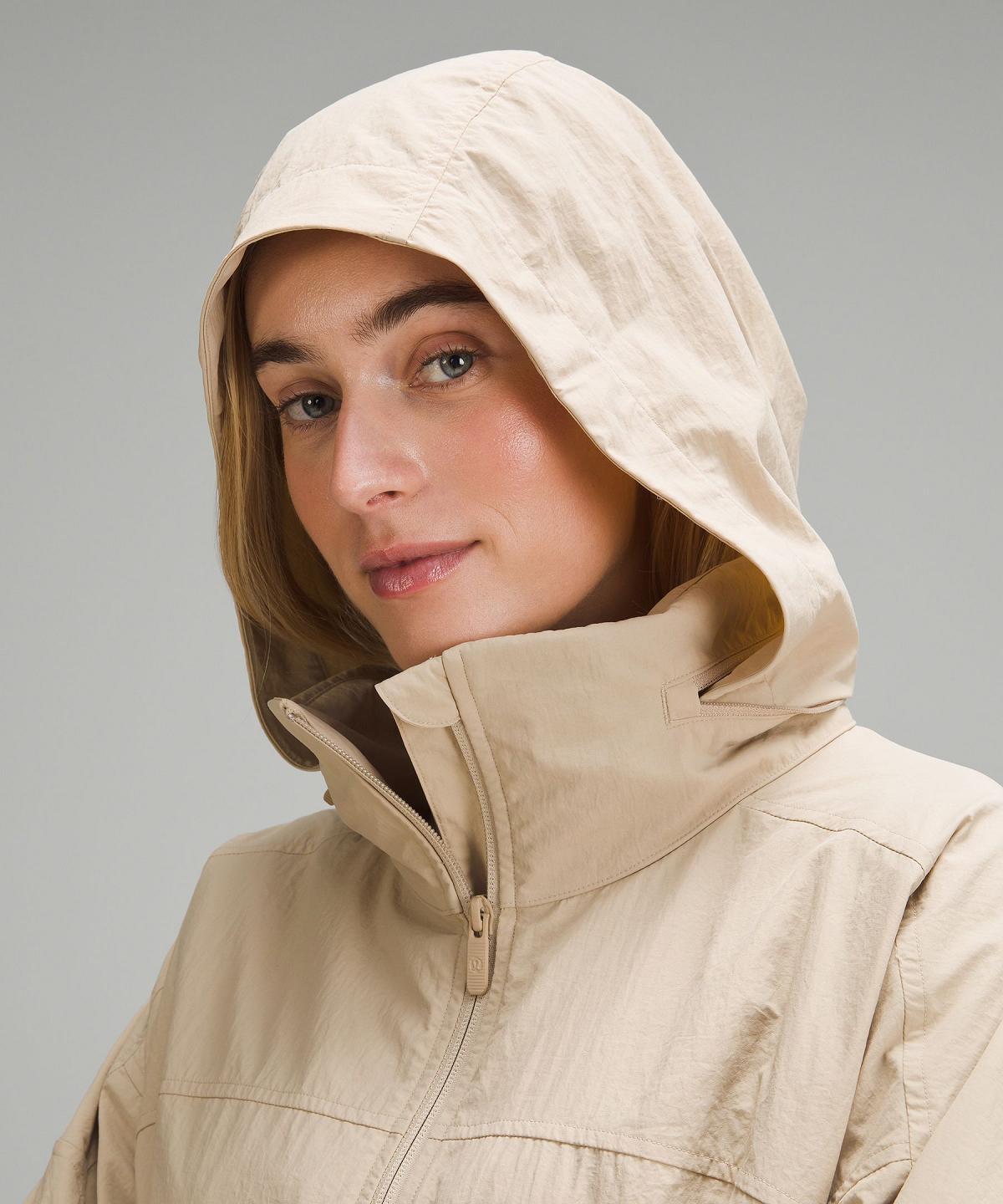 Lululemon Hooded Mid-Length Utility Jakker Og Jakker Dame Beige | NO_LuLu61274