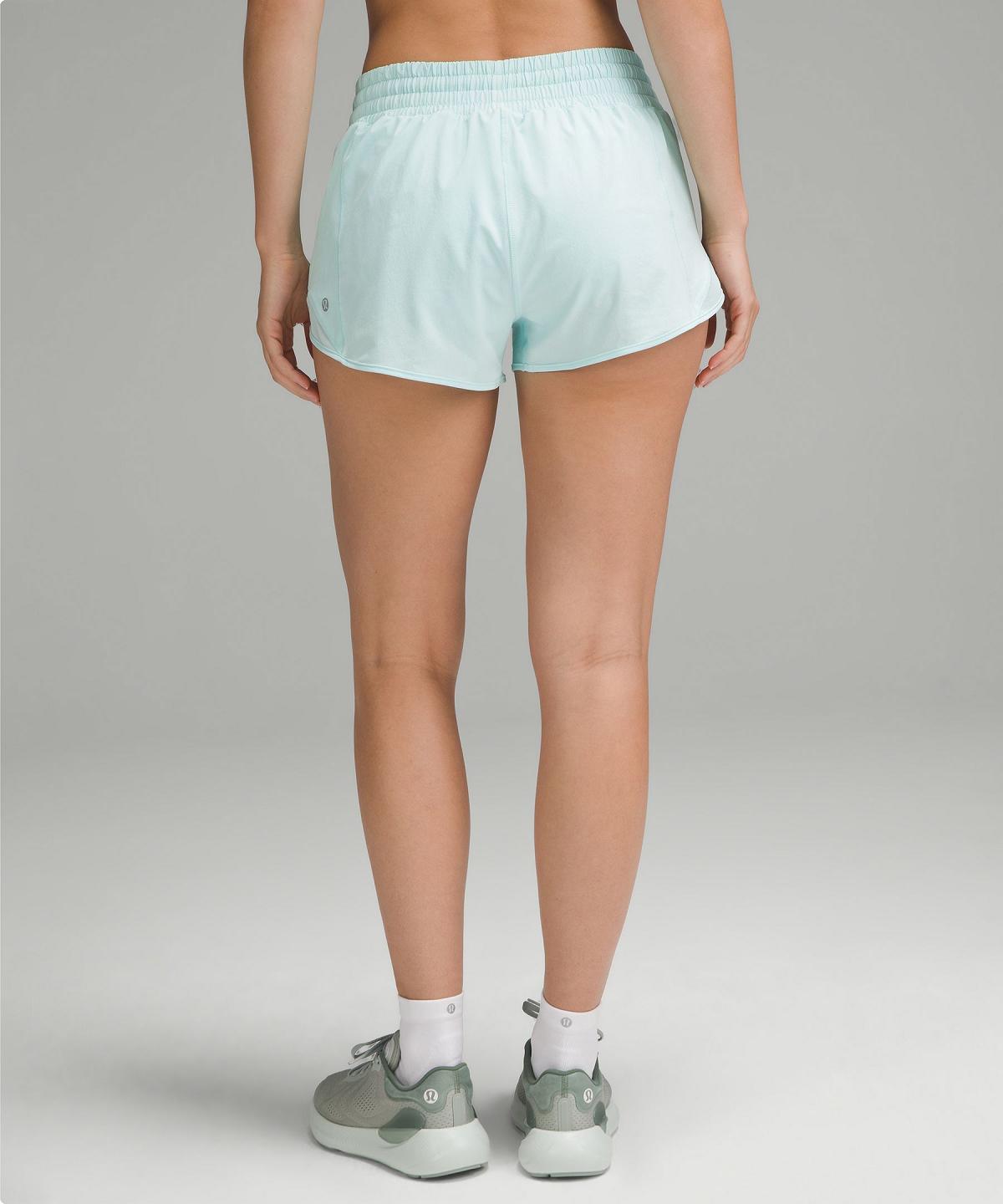 Lululemon Hotty Hot High-Rise Lined 2.5" Shorts Dame Mint | NO_LuLu77806