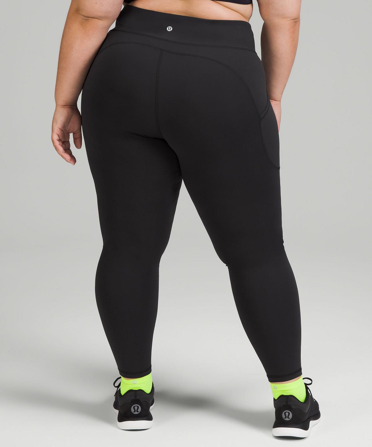 Lululemon Invigorate High-Rise Tight 25" Leggings Dame Svarte | NO_LuLu13152