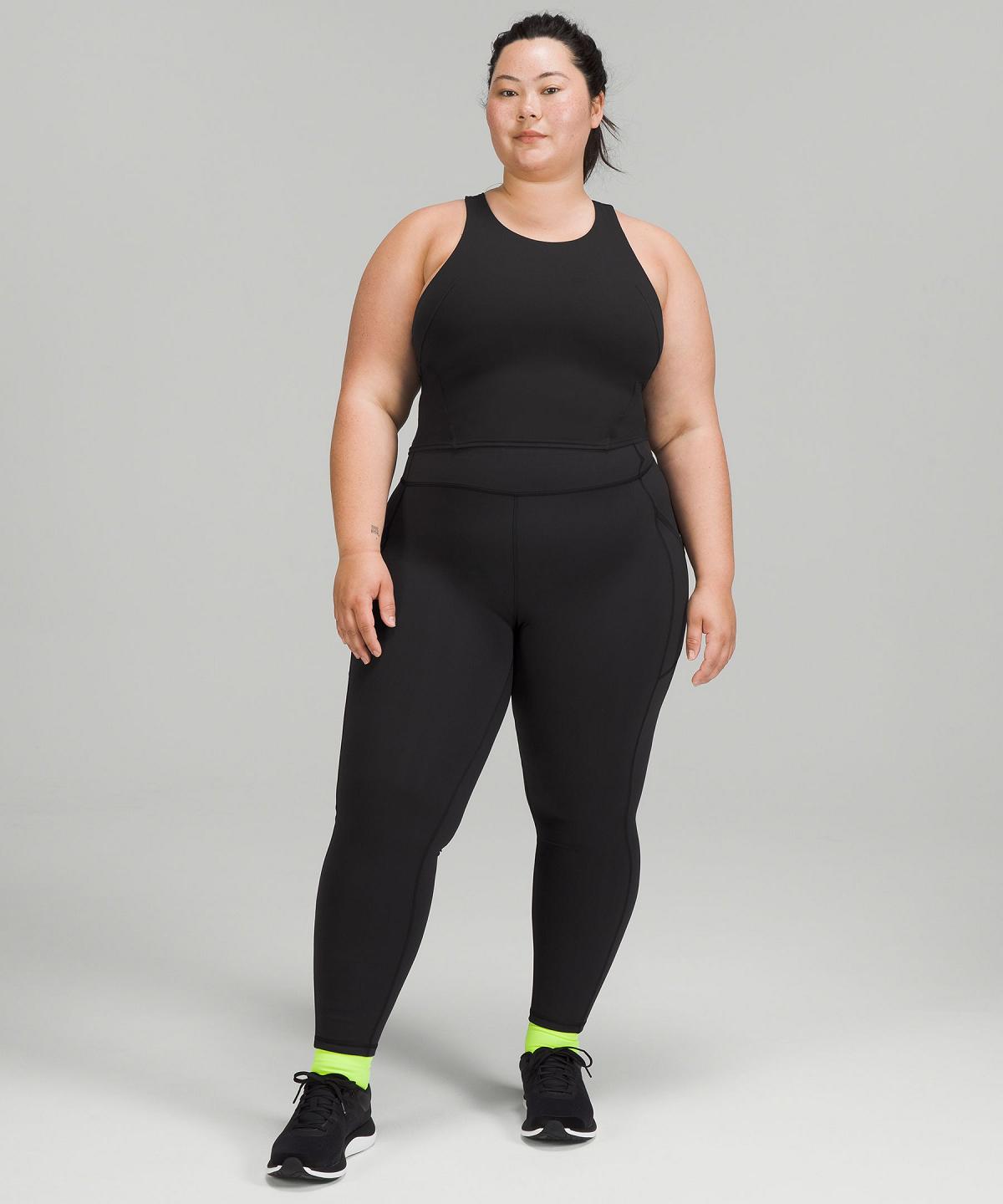 Lululemon Invigorate High-Rise Tight 25" Bukse Dame Svarte | NO_LuLu71304