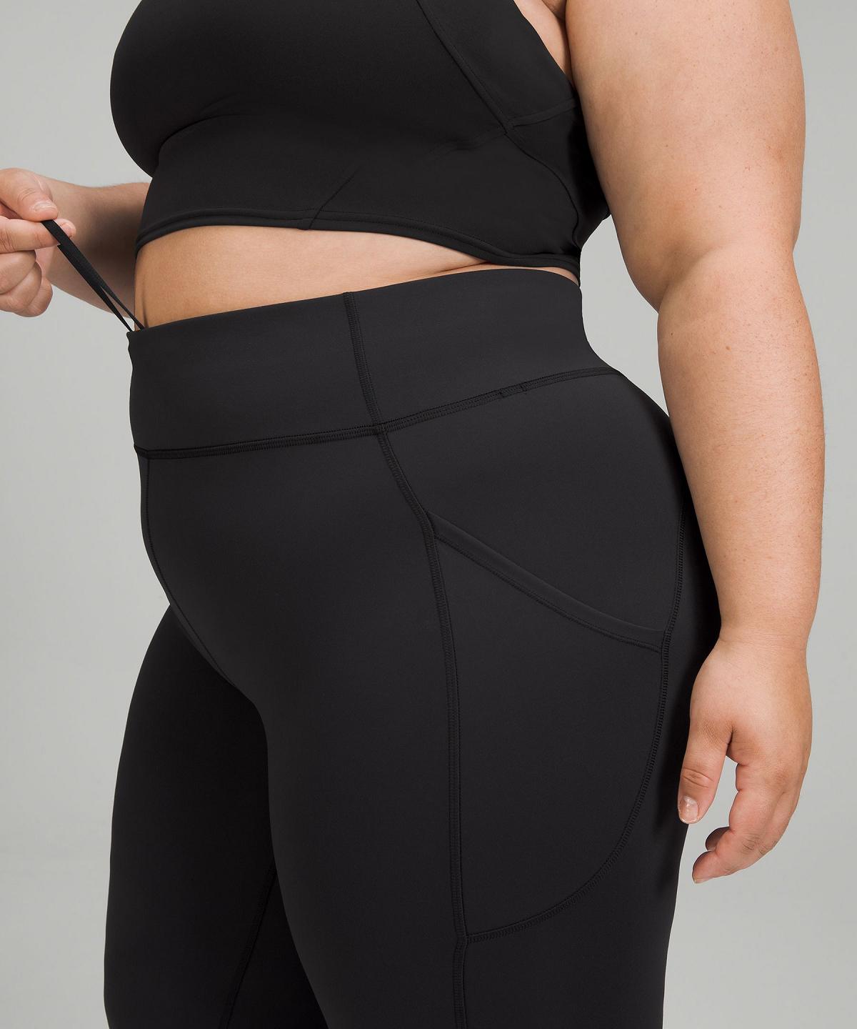 Lululemon Invigorate High-Rise Tight 25" Bukse Dame Svarte | NO_LuLu71304