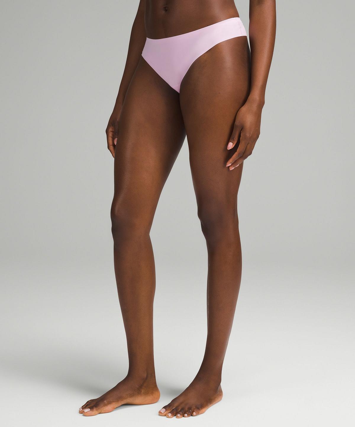 Lululemon InvisiWear Mid-Rise Thong Undertøy Dame Svarte Beige Rosa Grønn | NO_LuLu35158