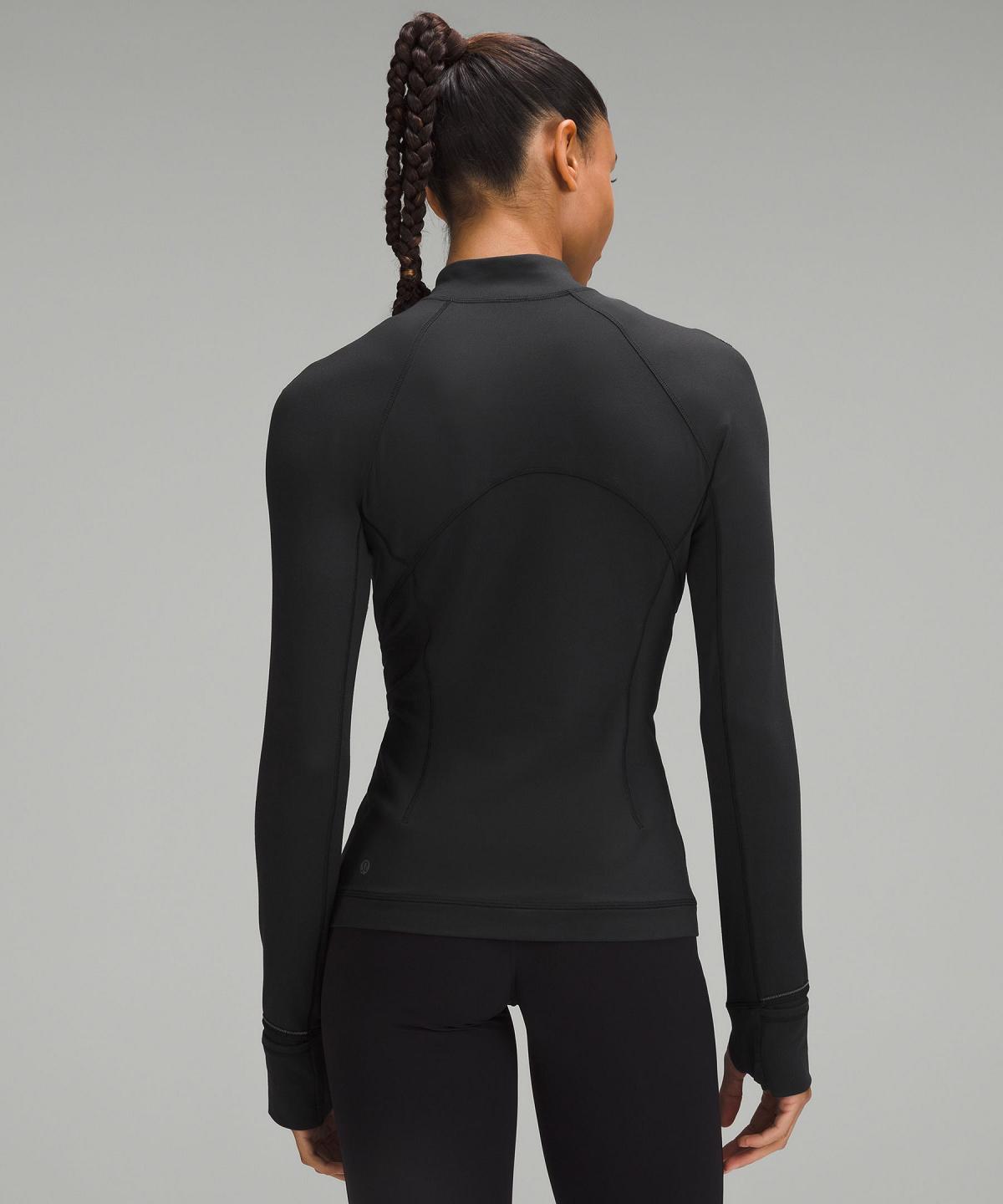 Lululemon It's Rulu Half Zip Gensere Og Gensere Dame Svarte | NO_LuLu91235