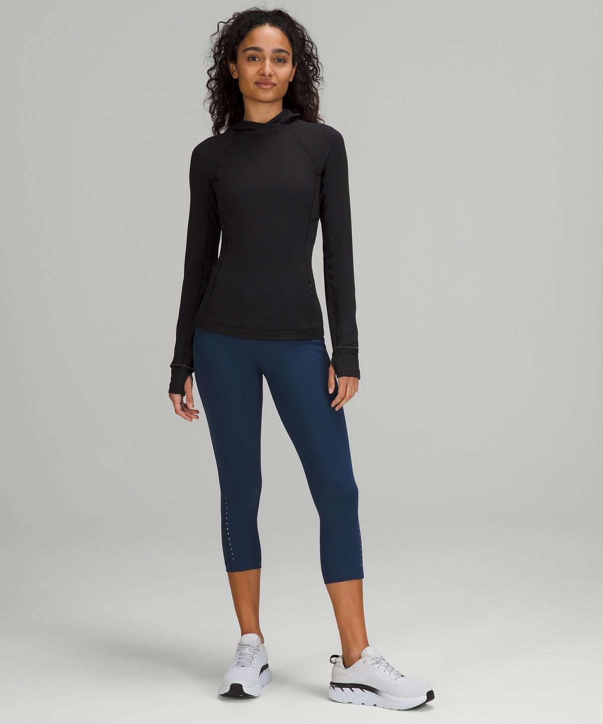 Lululemon It's Rulu Long-Sleeve Gensere Og Gensere Dame Svarte | NO_LuLu53401