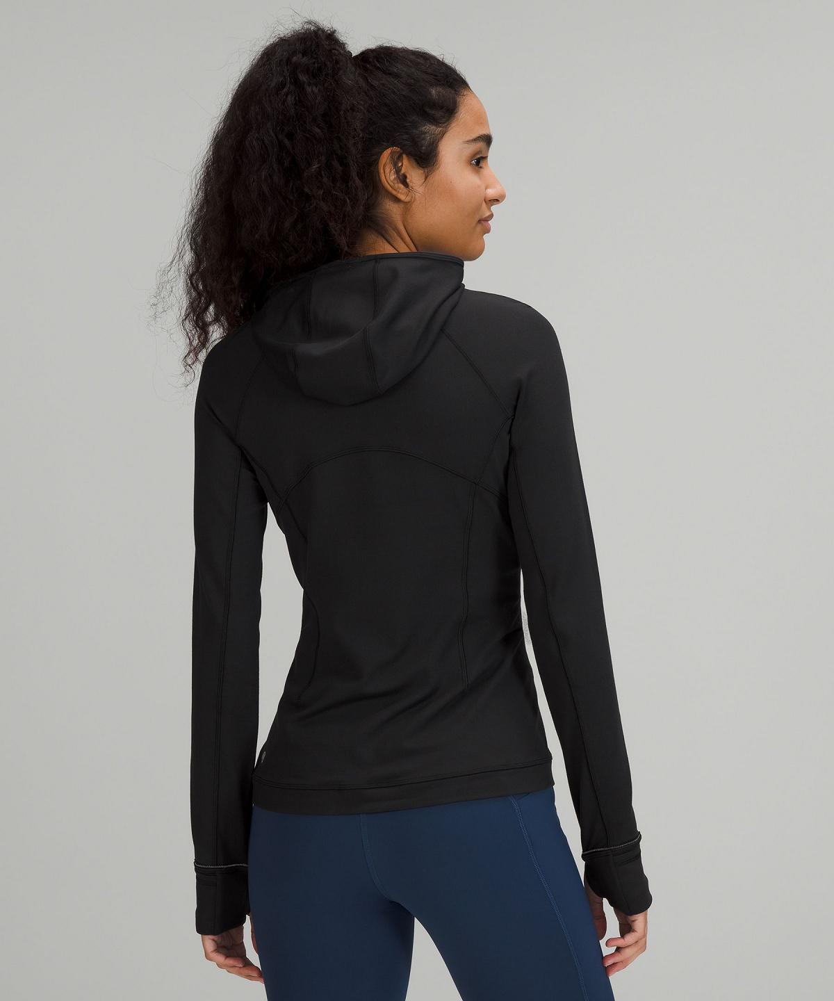 Lululemon It's Rulu Long-Sleeve Gensere Og Gensere Dame Svarte | NO_LuLu53401