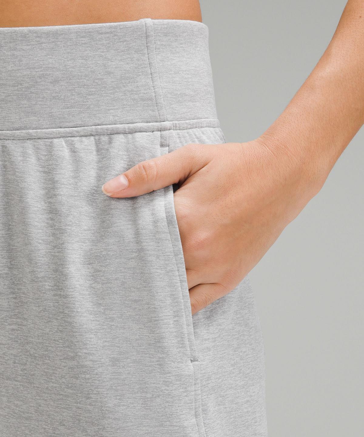 Lululemon It's Rulu Run Fleece High-Rise Joggebukse Dame Grå | NO_LuLu13081