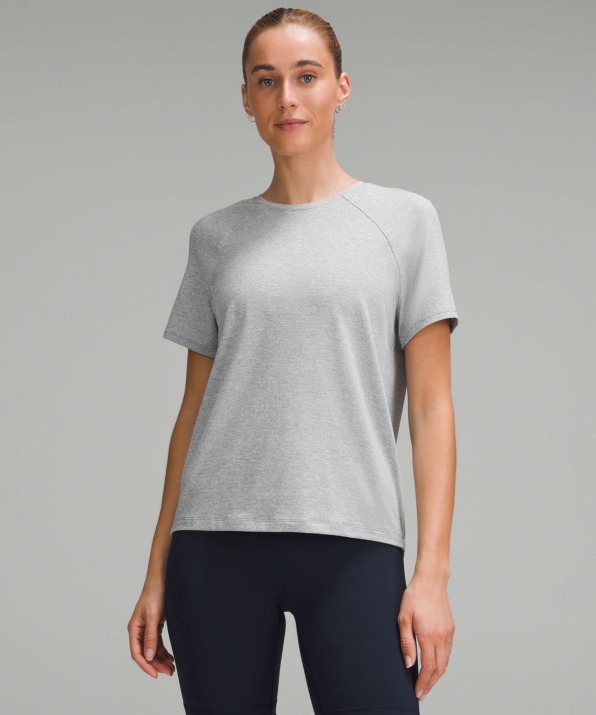 Lululemon License to Train Classic-Fit T-Shirt Skjorte Dame Grå | NO_LuLu87482