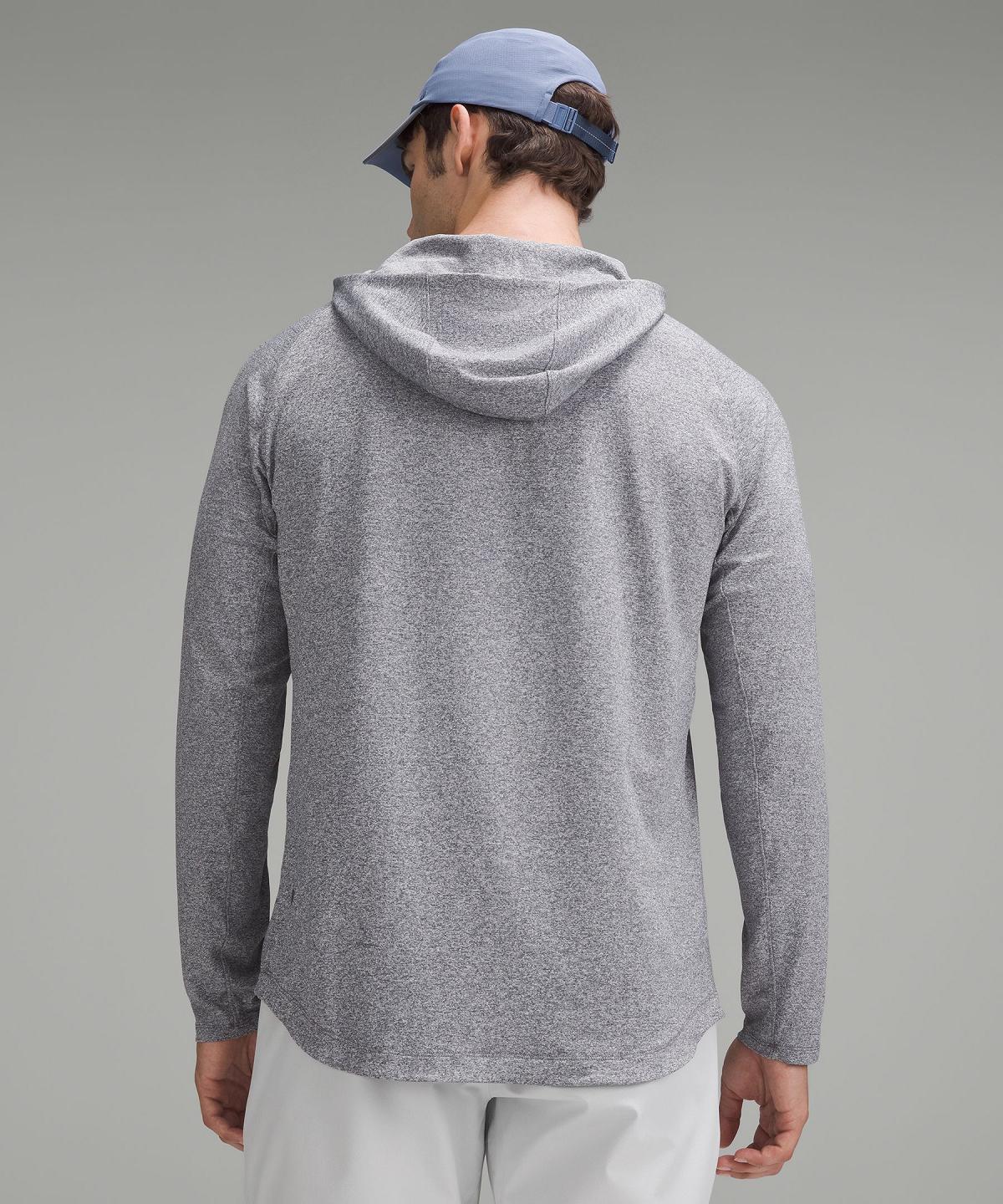 Lululemon License to Train Hoodie Langermet Skjorte Herre Grå | NO_LuLu73816