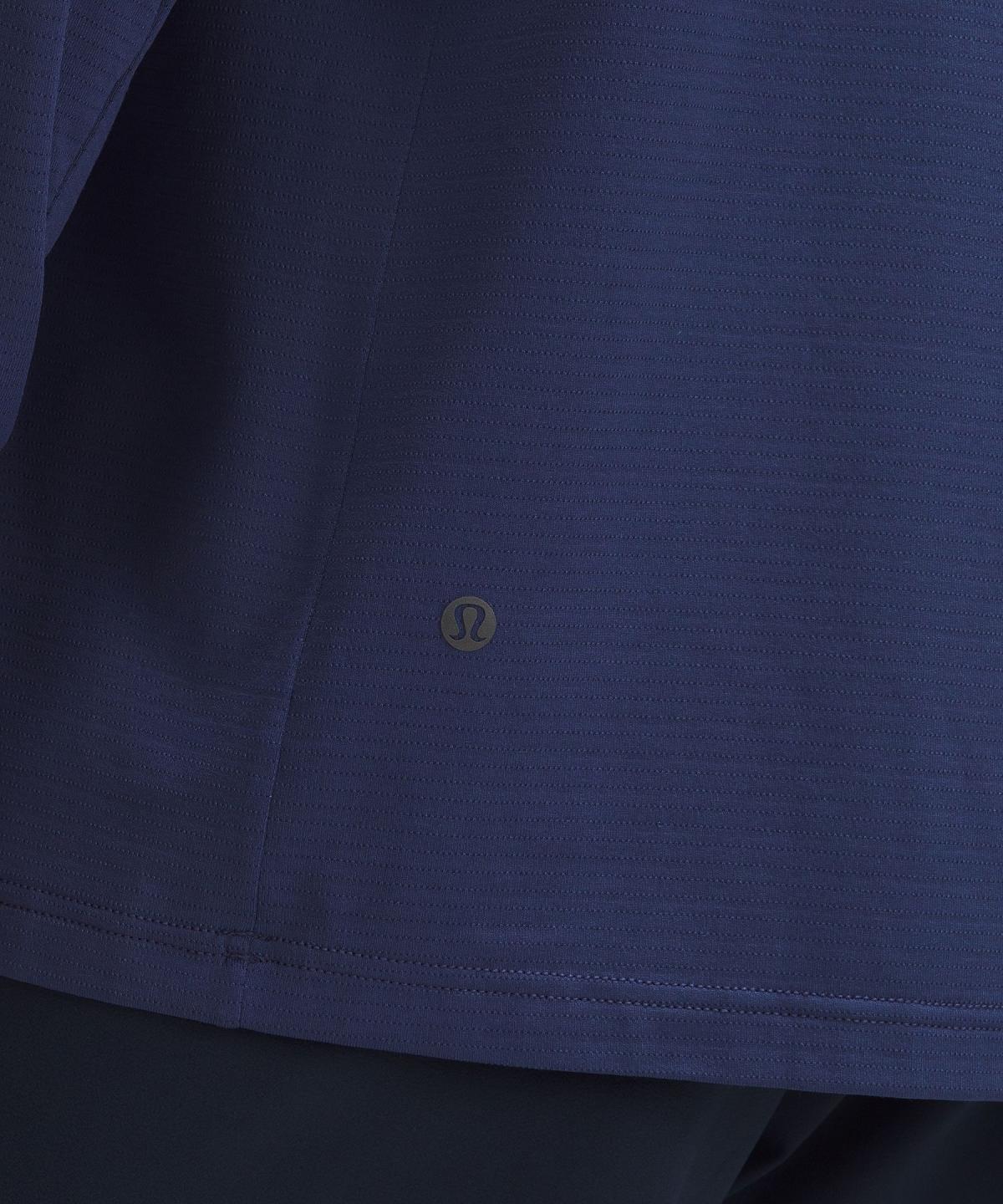 Lululemon License to Train Relaxed-Fit Long-Sleeve Skjorte Herre Blå | NO_LuLu65235