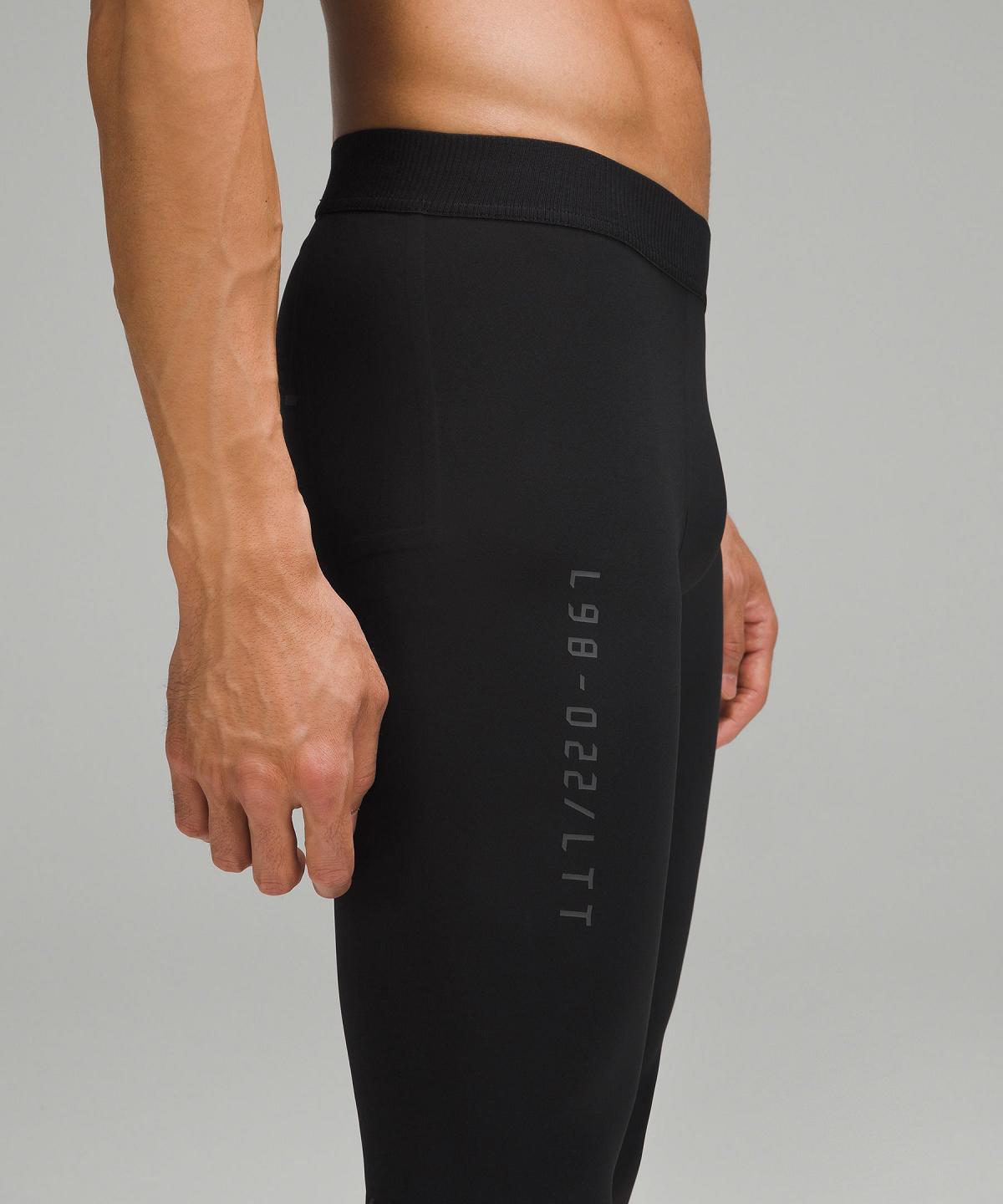 Lululemon License to Train Tight 27" Bukse Herre Svarte | NO_LuLu87241