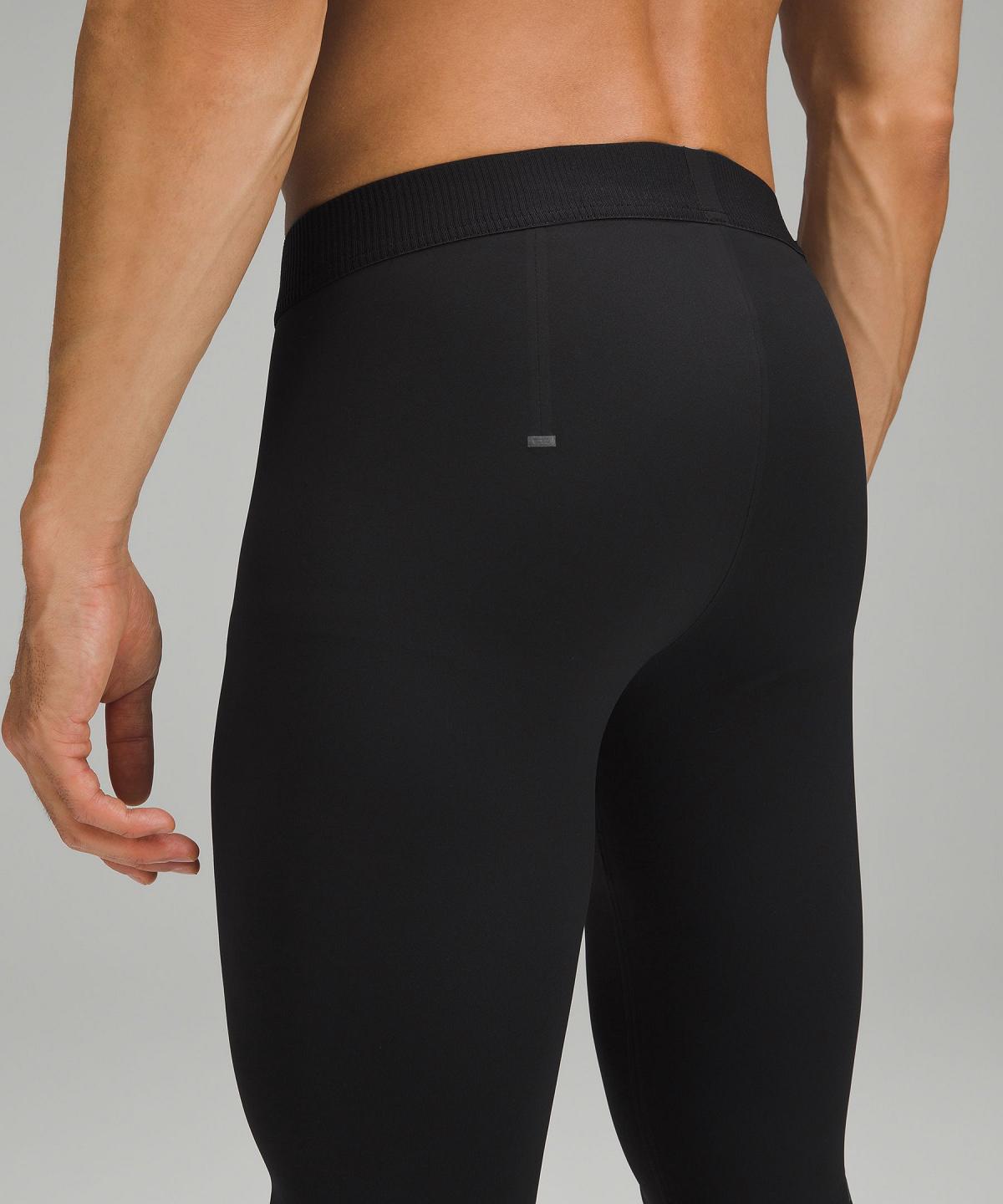 Lululemon License to Train Tight 27" Bukse Herre Svarte | NO_LuLu87241