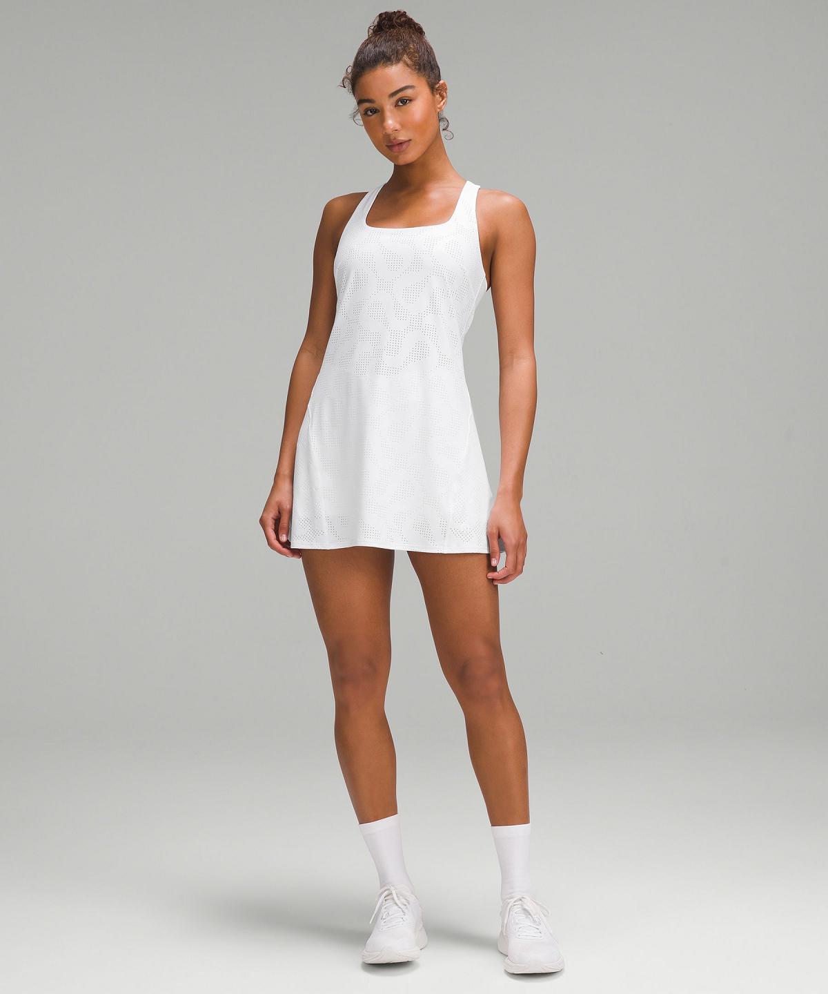 Lululemon Lightweight Linerless Tennis Kjole Dame Hvite | NO_LuLu56218