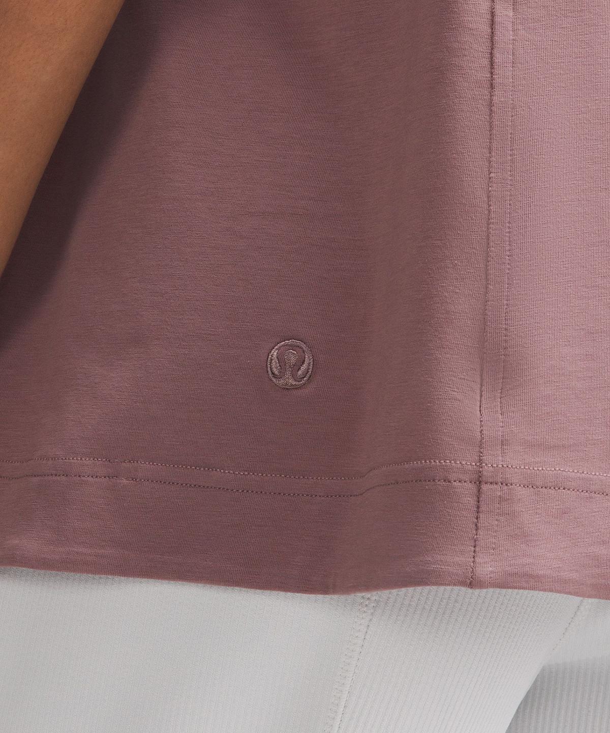 Lululemon Long Cotton Crewneck Skjorte Dame Lilla | NO_LuLu36002