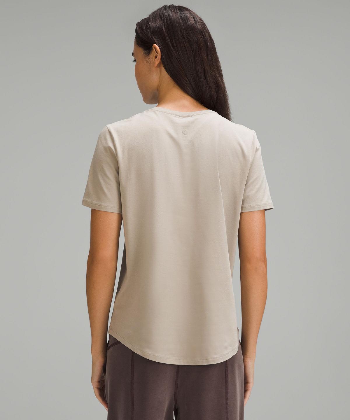 Lululemon Love Curved-Hem Crewneck T-Shirt Skjorte Dame Grå | NO_LuLu55084