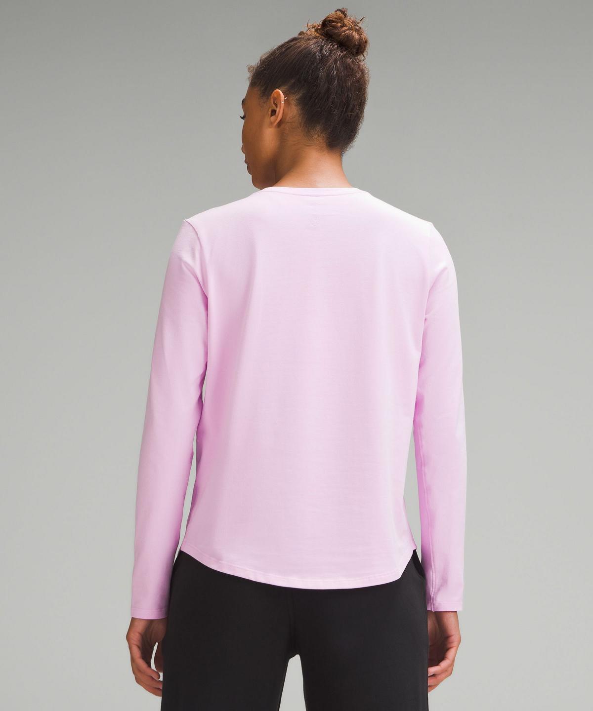 Lululemon Love Langermet Skjorte Dame Rosa | NO_LuLu53468