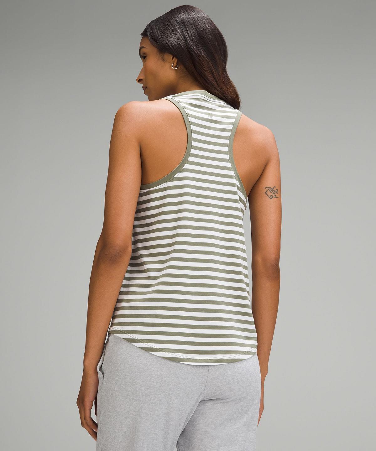 Lululemon Love Tank Top Dame Grønn Hvite | NO_LuLu98828