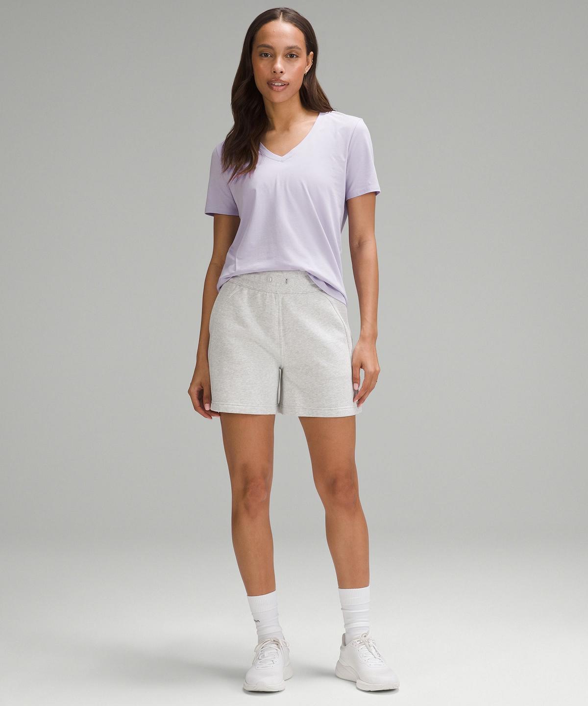 Lululemon Love V-Neck T-Shirt Skjorte Dame Lilla | NO_LuLu95605