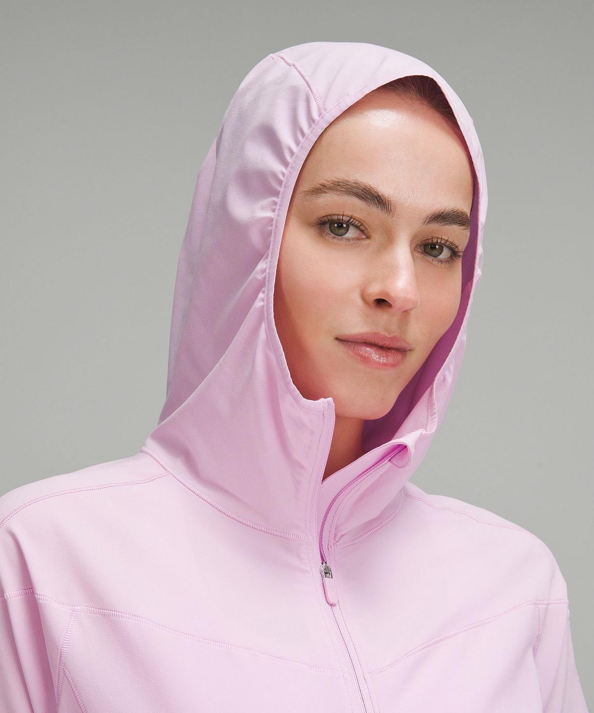 Lululemon Mist Over Windbreaker Jakker Og Jakker Dame Rosa | NO_LuLu90806