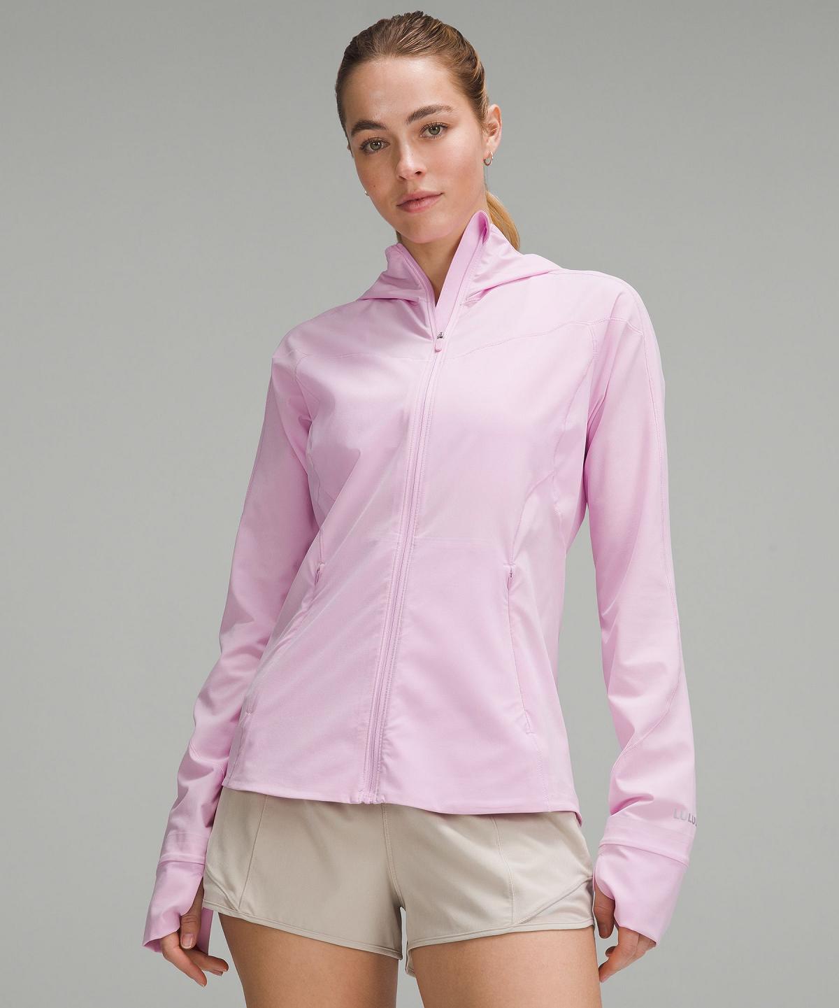 Lululemon Mist Over Windbreaker Jakker Og Jakker Dame Rosa | NO_LuLu90806