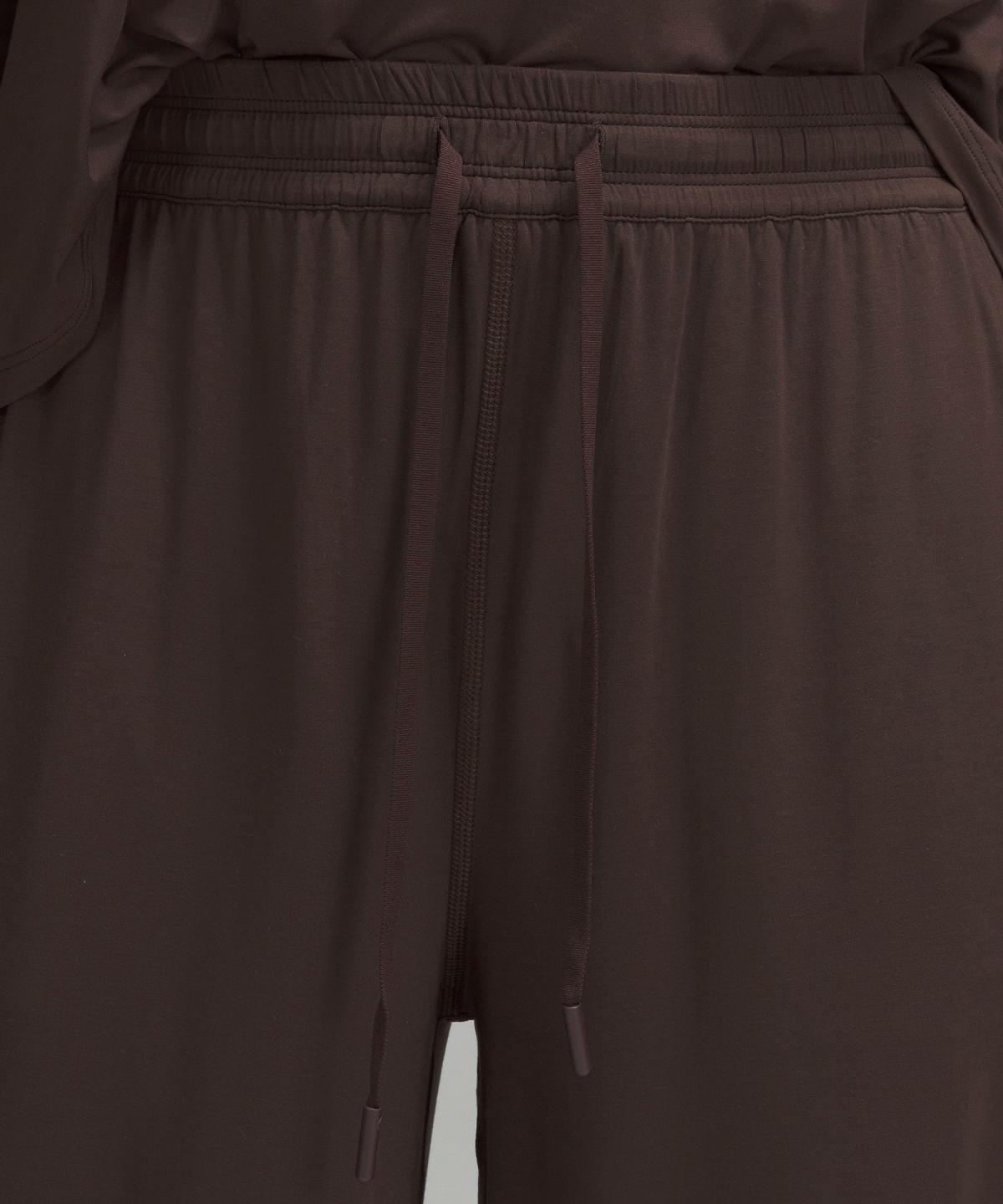 Lululemon Modal High-Rise Wide-Leg Lounge Bukse Dame Kaffe | NO_LuLu59377