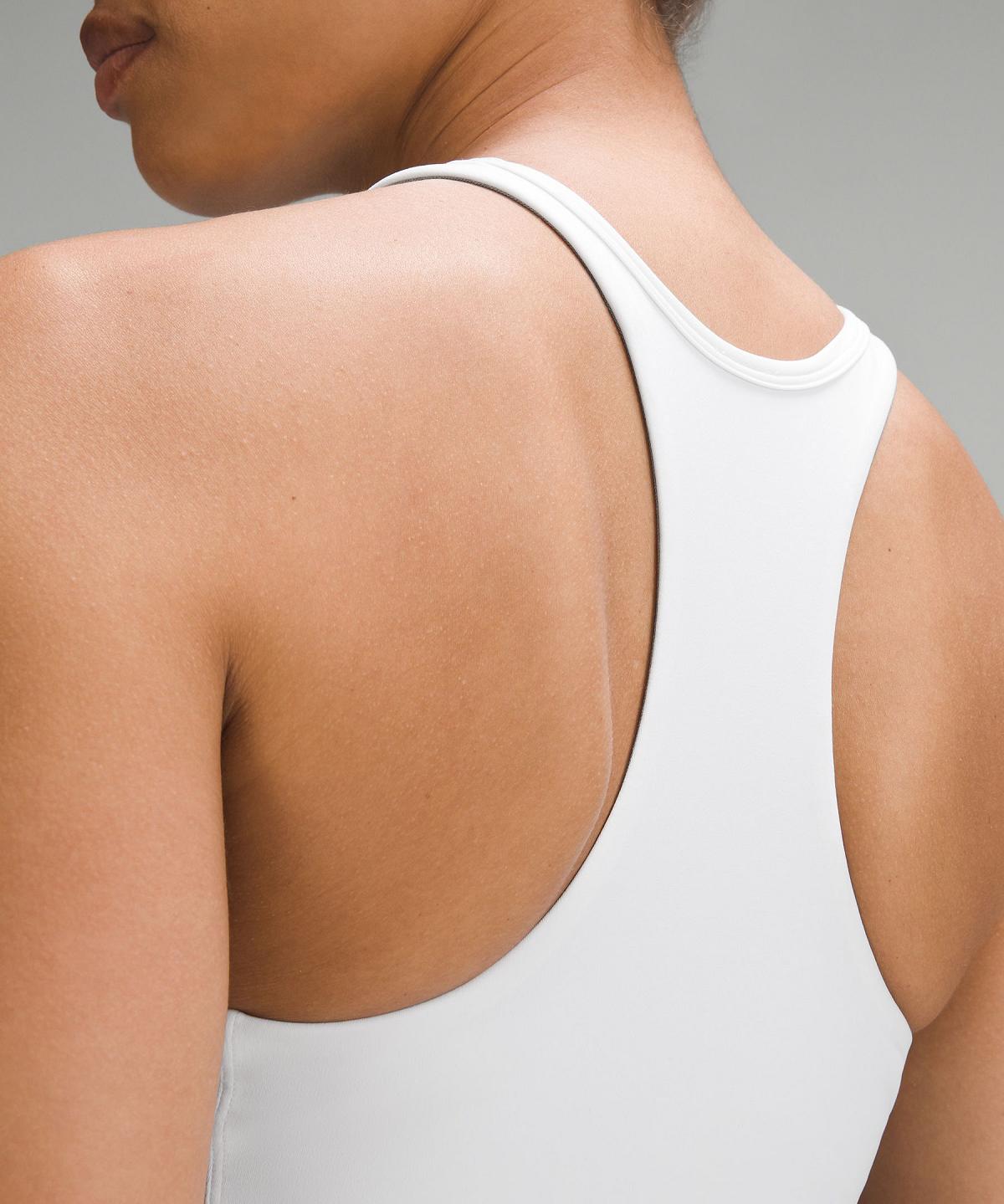 Lululemon Narrow Hem Cropped Tennis Tank Top Dame Hvite | NO_LuLu61917