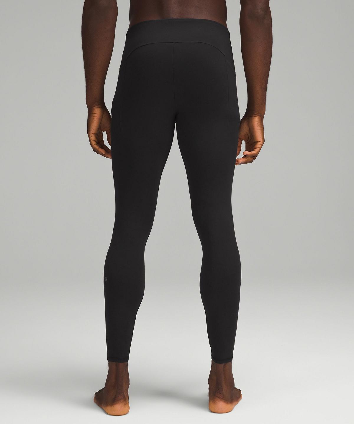 Lululemon Nulu Yoga Tight 27" Bukse Herre Svarte | NO_LuLu50400