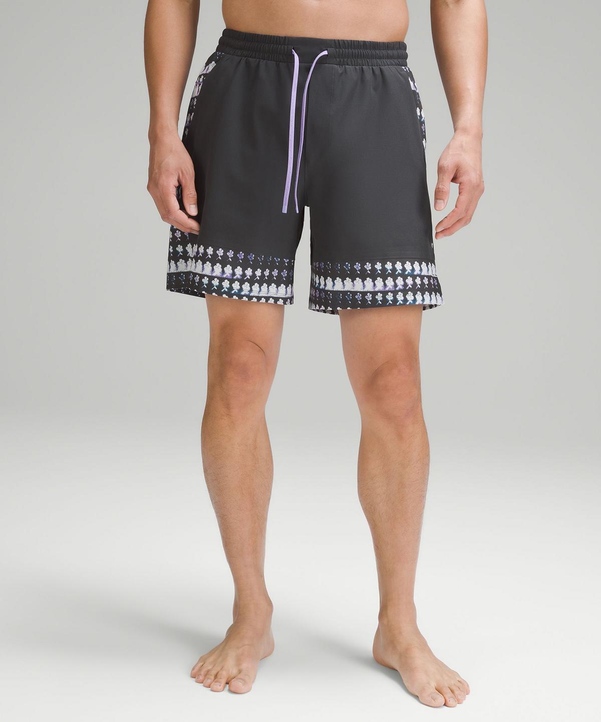 Lululemon Pool 7" Shorts Herre Dyp Grå | NO_LuLu57491