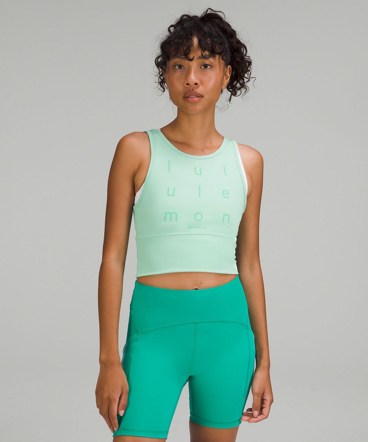 Lululemon Power Pivot Everlux Tank Top Dame Grønn | NO_LuLu77123