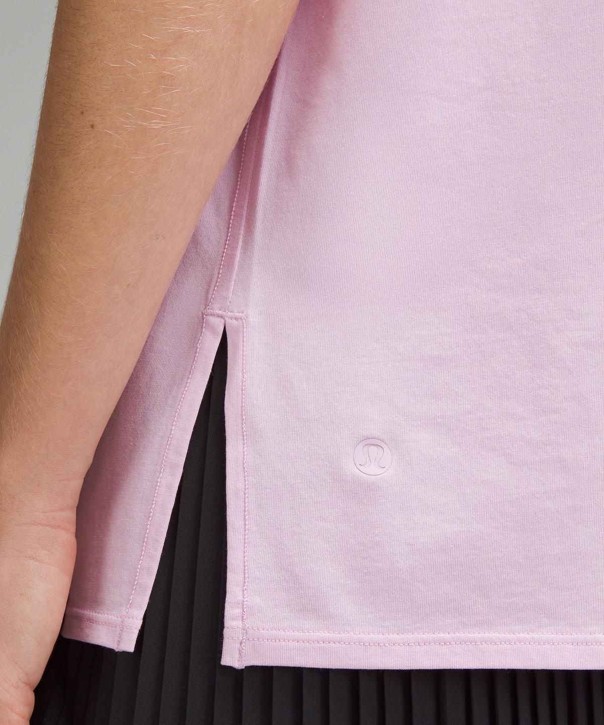 Lululemon Relaxed-Fit Boatneck T-Shirt Skjorte Dame Rosa | NO_LuLu66819