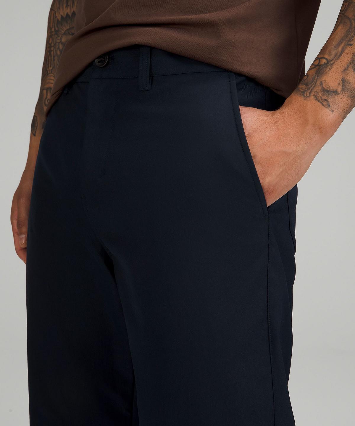 Lululemon Relaxed-Tapered Smooth Twill Bukse Herre Marineblå | NO_LuLu85385