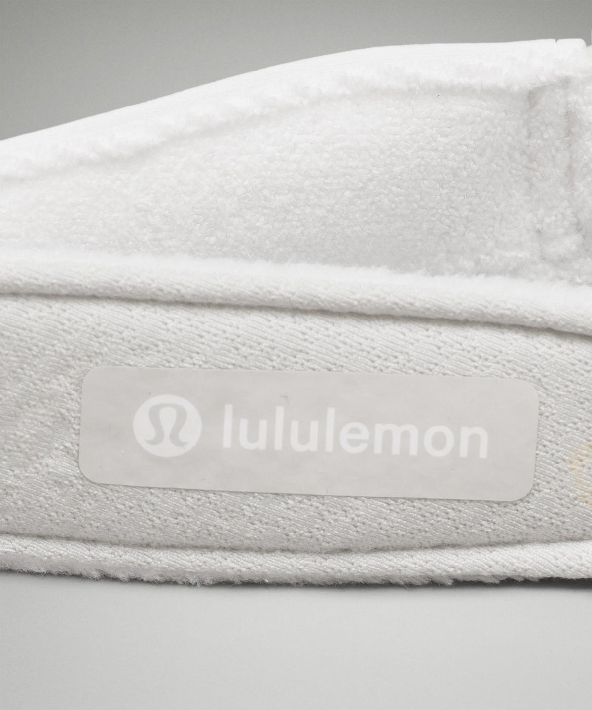 Lululemon Removable Sweatband All-Sport Visor Hatt Dame Hvite | NO_LuLu89083